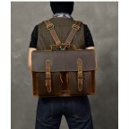 Personalized Leather Backpack For Men