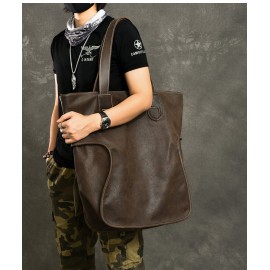 Brown Leather Tote Work and Travel Leather Bag