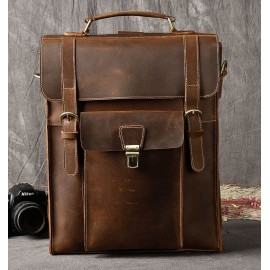 Personalized Handmade Leather Briefcase