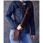 Leather Chest Packs Men