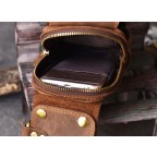 Leather Waist Bag Men