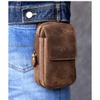 Leather Waist Bag Men