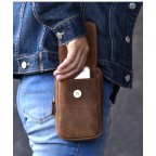 Leather Waist Bag Men