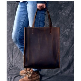 Tote Work and Travel Leather Bag