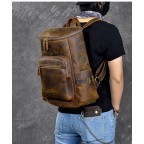 Leather Backpack Men