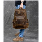 Leather Backpack Men