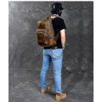 Leather Backpack Men