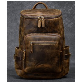 Leather Backpack Men