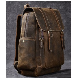 Men Leather Backpack