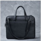 Leather Briefcase Men Messenger Bag