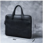 Leather Briefcase Men Messenger Bag